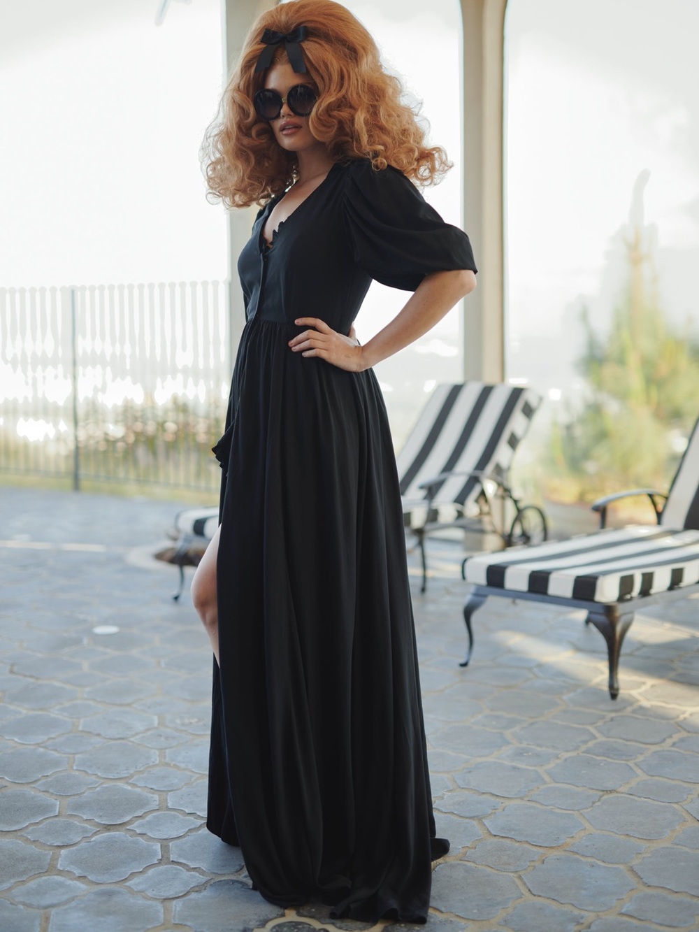 Selkie the Caviar Sunroom Gown Coverup